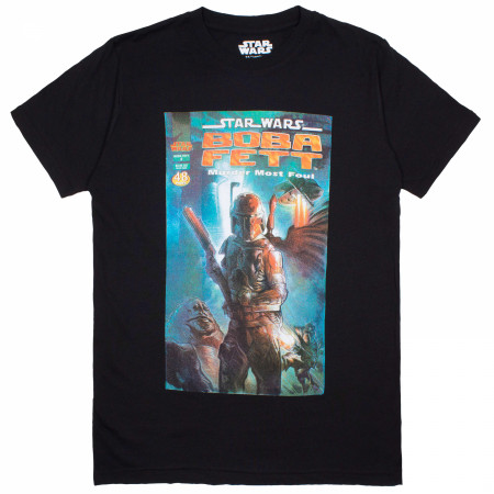 Star Wars Boba Fett "Murder Most Foul" Comic Cover T-Shirt